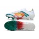 New adidas F50 Laceless Elite FG White Green Gold