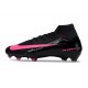 Nike Zoom Mercurial Superfly 10 Elite FG Black Pink