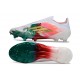 New adidas F50 Laceless Elite FG White Pink Green Gold