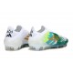 New adidas F50 Laceless Elite FG White Green Golden