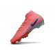 Nike Zoom Mercurial Superfly 10 Elite FG Pink Blue
