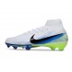 Nike Zoom Mercurial Superfly 10 Elite FG White Black Blue
