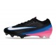 Nike Mercurial Vapor XVI Elite FG Black White Blue Pink