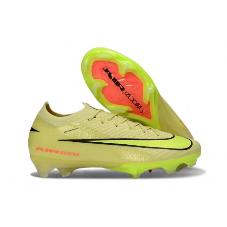 Nike Air Zoom Mercurial Vapor 16 Elite FG Limelight Volt Hyper Crimson