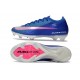 Nike Air Zoom Mercurial Vapor 16 Elite FG Blue Pink Silver