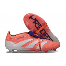 adidas Predator Elite Fold-Over Tongue FG Signal Coral Ftwr White Beam Orange
