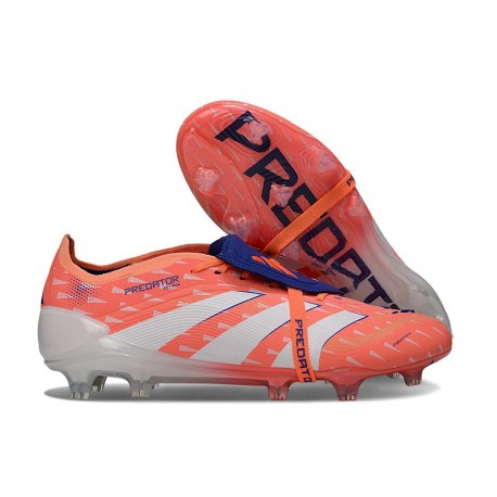 adidas Predator Elite Fold-Over Tongue FG Signal Coral Ftwr White Beam Orange