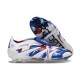 adidas Predator Elite Fold-Over Tongue FG White Blue Red