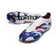 New adidas Predator 25 Elite Laceless FG White Blue Red