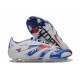 adidas Predator Elite FG Soccer Boots White Blue Red