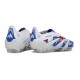 adidas Predator Elite FG Soccer Boots White Blue Red