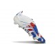 adidas Predator Elite FG Soccer Boots White Blue Red