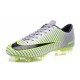 Nike Mercurial Vapor 11 FG ACC Mens Football Shoes Silver Green Black