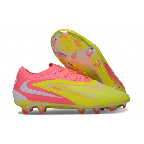Nike Phantom 6 Elite Low Cut FG Cleats Limelight Pink