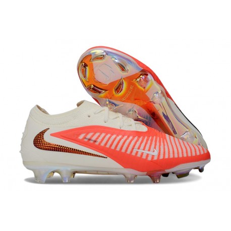 Nike Phantom 6 Elite Low Cut FG Cleats Red White