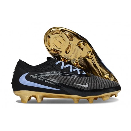 New Nike Phantom 6 Elite Low FG Black Gold
