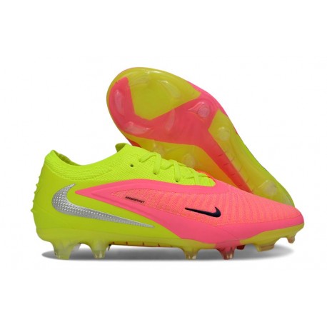 New Nike Phantom 6 Elite Low FG Pink Limelight 