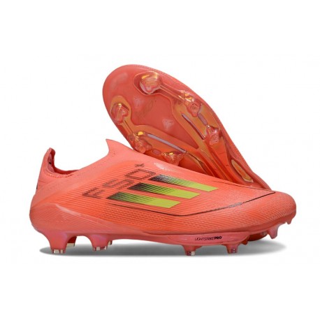 New adidas F50+ Laceless FG Red