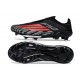 New adidas F50+ Laceless FG Black Red