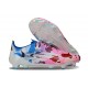 News adidas F50 Elite FG White Pink Blue