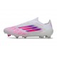 New adidas F50 Laceless Elite FG White Pink