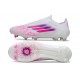New adidas F50 Laceless Elite FG White Pink