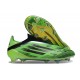 New adidas F50 Laceless Elite FG Green Black