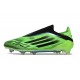 New adidas F50 Laceless Elite FG Green Black