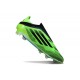 New adidas F50 Laceless Elite FG Green Black