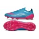 New adidas F50 Laceless Elite FG Messi Blue Pink