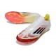 New adidas F50 Laceless Elite FG White Black Solar Yellow