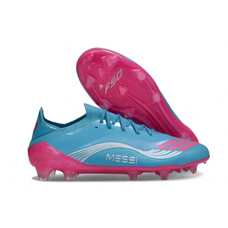 News adidas F50 Elite FG X MESSI Flash Aqua Lucid Pink Lucid Cyan