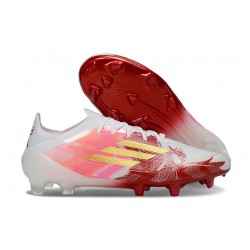 News adidas F50 Elite FG White Red Gold