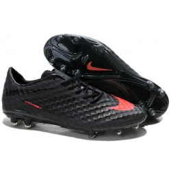 Nike HyperVenom Phantom FG Men's Firm Ground Soccer Boots Charcoal Crimson