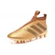 New 2016 adidas Ace16+ Purecontrol FG Soccer Boots Golden Black