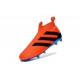New 2016 adidas Ace16+ Purecontrol FG Soccer Boots Blue Orange Black