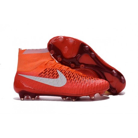 Top Football Boots 2016 Nike Magista Obra FG Red White