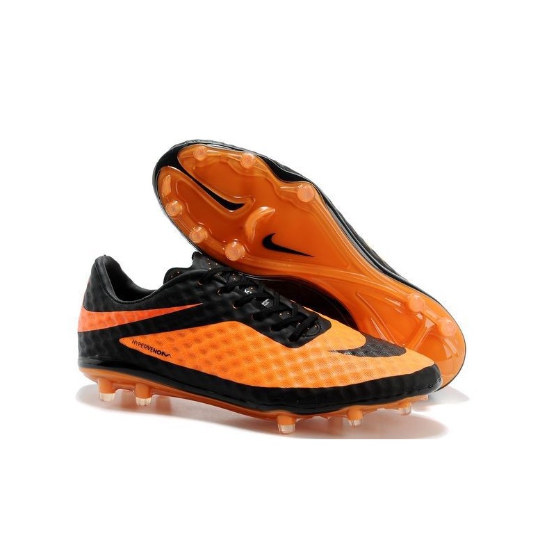 nike hypervenom orange black