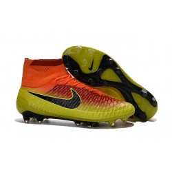 Top Football Boots 2016 Nike Magista Obra FG Crimson Citrus Black