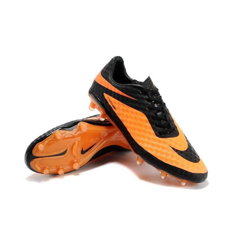 nike hypervenom 1 orange and black