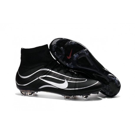 Newest Nike Nike Mercurial Superfly Heritage Football Cleats Black White newest-nike-nike-mercurial-superfly-heritage-football-cleats-black-white