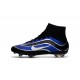 Newest Nike Nike Mercurial Superfly Heritage Football Cleats Blue Black White