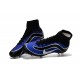 Newest Nike Nike Mercurial Superfly Heritage Football Cleats Blue Black White