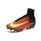 Cristiano Ronaldo Nike Mercurial Superfly V FG Football Cleats Crimson Volt Pink