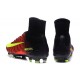 Cristiano Ronaldo Nike Mercurial Superfly V FG Football Cleats Crimson Volt Pink