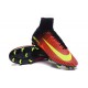 Cristiano Ronaldo Nike Mercurial Superfly V FG Football Cleats Crimson Volt Pink