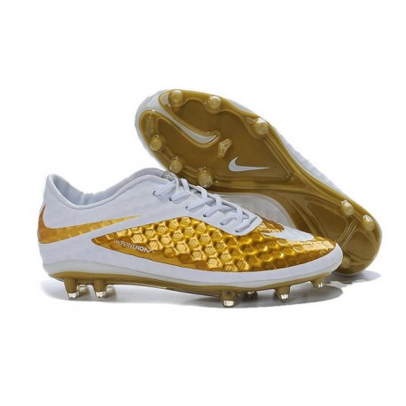 Nike HyperVenom Phantom FG Neymar Golden White