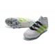 Men News adidas ACE 16.1 Primeknit FG/AG Football Cleats White Green Black