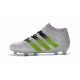 Men News adidas ACE 16.1 Primeknit FG/AG Football Cleats White Green Black