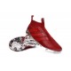 Mens Top adidas Ace16+ Purecontrol FG Soccer Cleat Red Silver